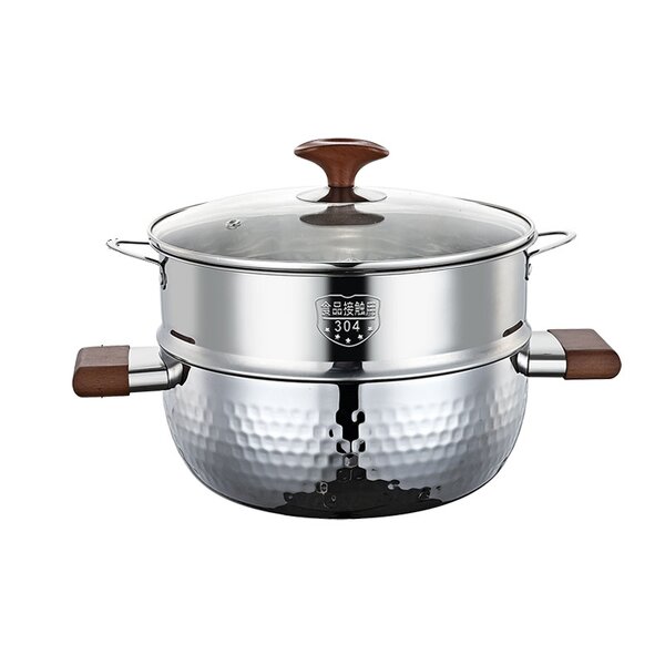 Food Steamer Manufacturer - OEM/ODM 316 Stainless Steel Non Stick Snow Pan with Steamer