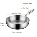 Cookware Set Factory - OEM/ODM 316 Stainless Steel Utensil Set with Non-Stick Pots