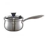 Soup Pot Manufacturer - OEM/ODM 316 Stainless Steel Anti-Scald Glass Lid for Tea Sauce