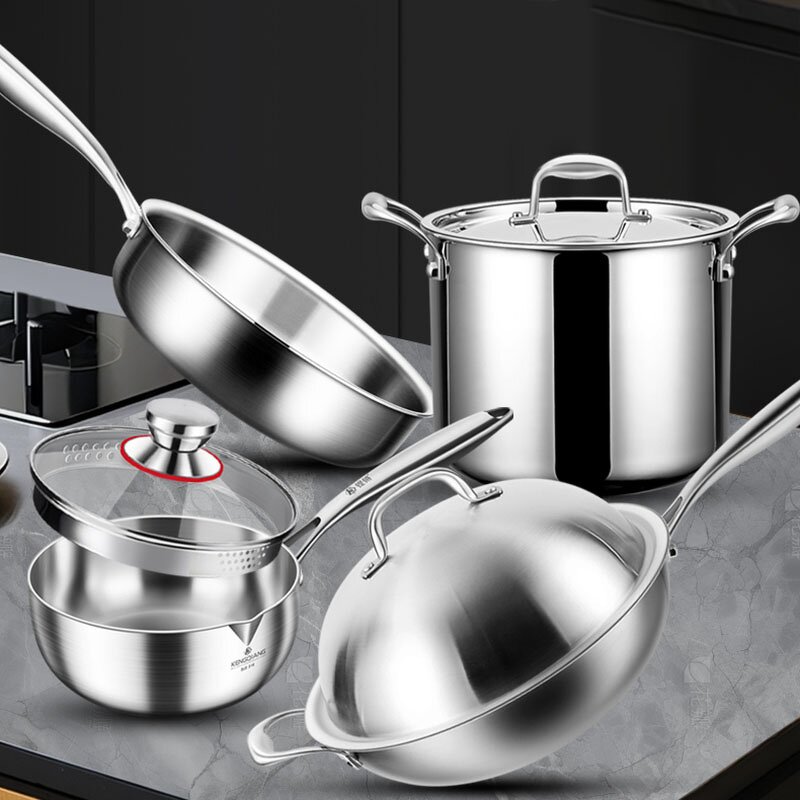 Cookware Set Factory - OEM/ODM 316 Stainless Steel Wok Snow Pan for Sale