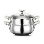 Soup Pot Manufacturer - OEM/ODM 4.5L 316 Stainless Steel Non-stick Cooking Pot Set