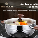 Food Steamer Factory - OEM/ODM 316 Stainless Steel Sauce Pan Cooking Pot with Steamer