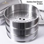 Steamer Pot Factory - OEM/ODM Top Quality 304 Stainless Steel Steamer Cheap Price