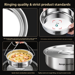 Food Steaming Bowl Manufacturer - OEM/ODM 316 Stainless Steel Portable Bowl for Bakery Salad