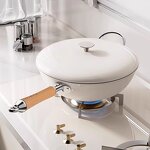 Cooking Wok Factory - OEM/ODM Stainless Steel Nonstick with Glass Cover Kitchen Set