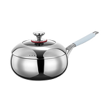 Stock Pot Factory - OEM/ODM Stainless Steel High Quality Cooking Pan with Lid for Kitchen