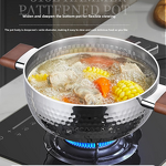 Food Steamer Factory - OEM/ODM 316 Stainless Steel Sauce Pan Cooking Pot with Steamer