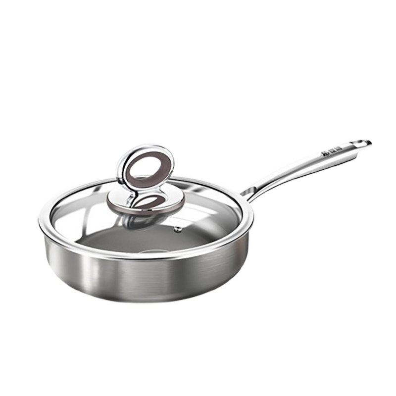 Frying Pan Manufacturer - OEM/ODM Customized Uncoated Titanium Non-Stick Cooking Pan