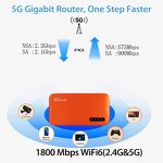 5G Modem Factory - OEM UNISOC V510 5000mAh Portable WiFi6 1800M