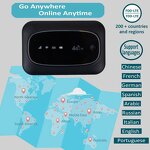 Wireless Router Manufacturer - OEM M7-25 Japan CAT4 150mbps 3000mAh