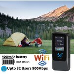 5G Modem Manufacturer - OEM UNISOC V510 VPN Portable 4000mAh WiFi6