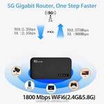 5G Modem Manufacturer - OEM UNISOC V510 5000mAh Pocket Hotspot WiFi6