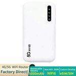 5G Modem Factory - OEM UNISOC V510 5000mAh Mobile Router WiFi6