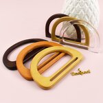 Round D-Ring Handles Manufacturer - OEM/ODM No-Sew Wood Plastic Frame DIY Craft