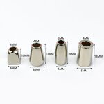 Cord Lock Manufacturer - OEM/ODM Metal Stopper Drawstring Button Elastic Rope Adjust