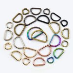 Handbag Hardware Factory - OEM/ODM Custom Color Rainbow Rose Gold D Ring