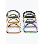 Handbag Hardware Factory - OEM/ODM Custom Color Rainbow Rose Gold D Ring