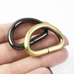 Luggage Hardware Manufacturer - OEM/ODM DIY Adjustable Iron D Ring Bag Strap Buckle