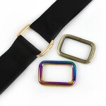 Bag Hardware Factory - OEM/ODM Backpack Strap Connector Square Ring Buckle 13-50mm