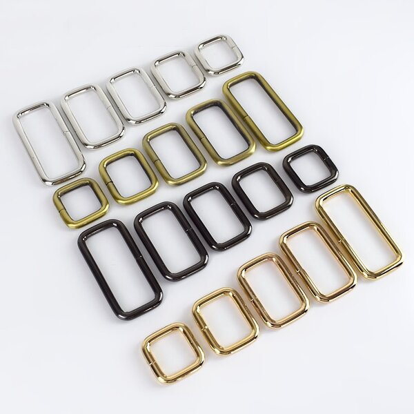 Bag Hardware Factory - OEM/ODM Backpack Strap Connector Square Ring Buckle 13-50mm