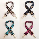 Bag Chain Strap Factory - OEM/ODM Custom Fashion Leopard Wide Adjustable Nylon
