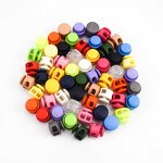 Hat Adjustment Clips Factory - OEM/ODM Elastic Rope Cord Lock Plastic Stopper 6mm