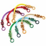 Bag Parts Factory - OEM/ODM Replacement Handles Nylon Cord Beaded DIY Woven Bags