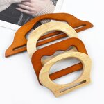 Wooden Bag Handles Manufacturer - OEM/ODM Multiple Shapes Sizes Natural Wood DIY