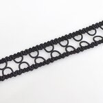 Webbing Ribbon Factory - OEM/ODM Curved Edge Braided Webbing DIY Sewing Clothing Lace