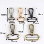 Dog Collar Clasp Manufacturer - OEM/ODM Rotating Bag Hardware Keychain Snap Buckles