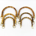 Bag Handles Manufacturer - OEM/ODM Natural Wooden Vintage Bamboo Purse Frame