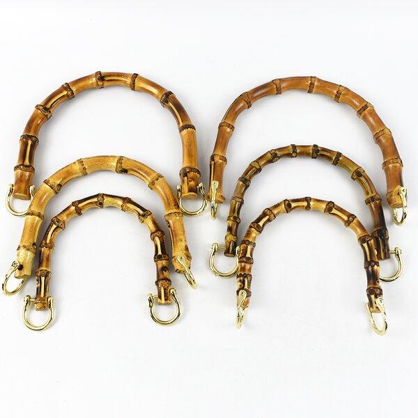 Bag Handles Manufacturer - OEM/ODM Natural Wooden Vintage Bamboo Purse Frame