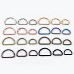 Handbag Hardware Factory - OEM/ODM Custom Color Rainbow Rose Gold D Ring