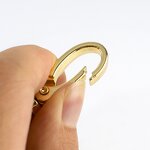 Bag Hardware Factory - OEM/ODM Rainbow Rose Gold Swivel Lobster Clasp Snap Hook