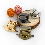 Bag Hardware Manufacturer - OEM/ODM DIY Luggage Twist Turn Lock Retro Wallet Clasp