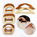 Wooden Bag Handles Manufacturer - OEM/ODM Multiple Shapes Sizes Natural Wood DIY