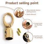 Bag Hardware Factory - OEM/ODM Hanger Tassel Cords Clasp Stopper Buckle Snap Hooks