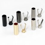 Garment Accessories Factory - OEM/ODM Zinc Alloy Rope Button Adjuster Removable Stopper