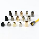 Cord Lock Manufacturer - OEM/ODM Metal Stopper Drawstring Button Elastic Rope Adjust