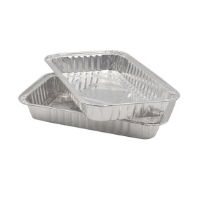 Aluminum Container Manufacturer - OEM Disposable Square Round Foil Food Tray