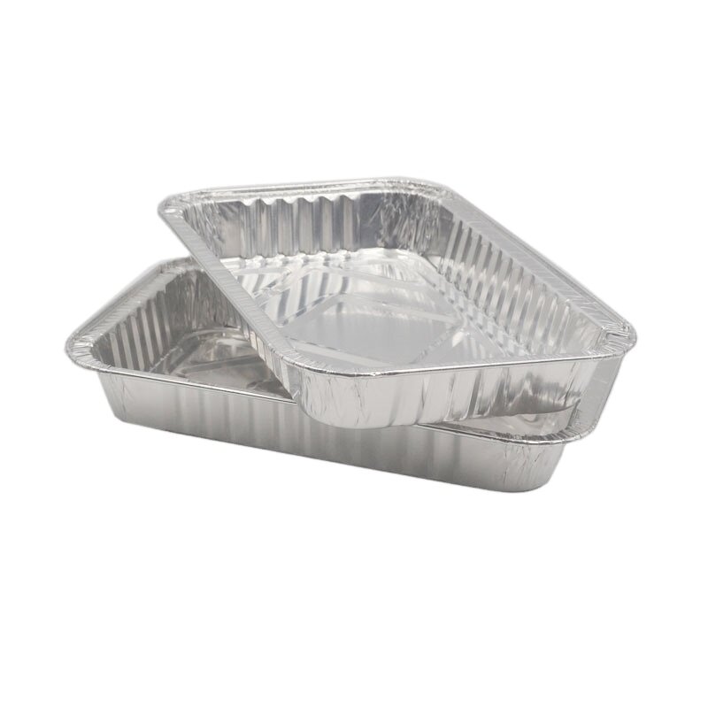 Aluminum Container Manufacturer - OEM Disposable Square Round Foil Food Tray