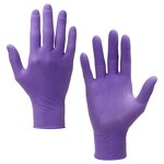 Nitrile Gloves Factory - OEM 3mil 4mil Black Purple Pink Fuchsia Disposable