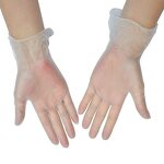Vinyl Gloves Factory - OEM Food Grade 9-Inch Transparent Disposable
