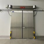 Steel Sliding Door Manufacturer - OEM/ODM Modern 100mm for Cold Storage Waterproof for Warehouses