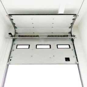 Steel Industrial Door Factory - OEM/ODM Modern Design High-Rise Polyurethane Insulated Residential