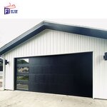 Steel Garage Door Factory - OEM/ODM Modern Double Anti-Theft Electric Automatic