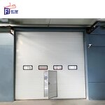 Steel Industrial Door Factory - OEM/ODM High-Rise Insulated Residential Vertical Sliding