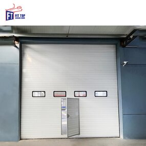 Steel Industrial Door Factory - OEM/ODM High-Rise Insulated Residential Vertical Sliding