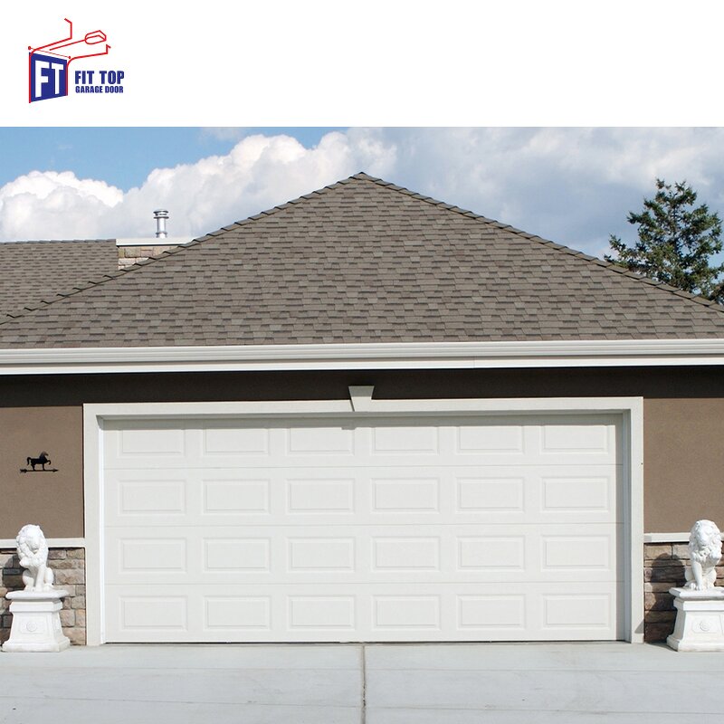 Steel Sectional Garage Door Factory - OEM/ODM Residential High Quality Automatic Windproof