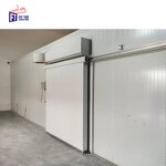 PU Sandwich Panel Door Manufacturer - OEM/ODM High Quality 100mm Manual Sliding Hinged for Cold